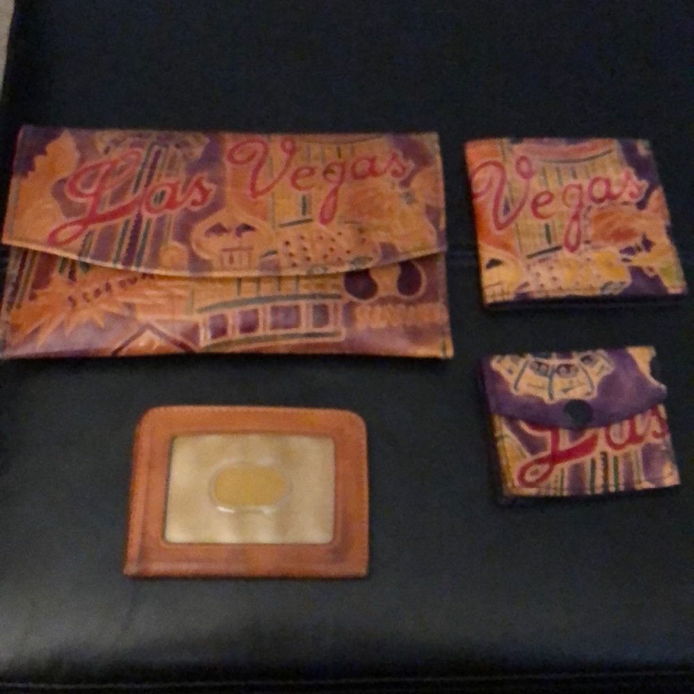 Leather Las Vegas wallet